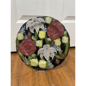 LESAL STUDIO Certified International Round Plate Serving Platter